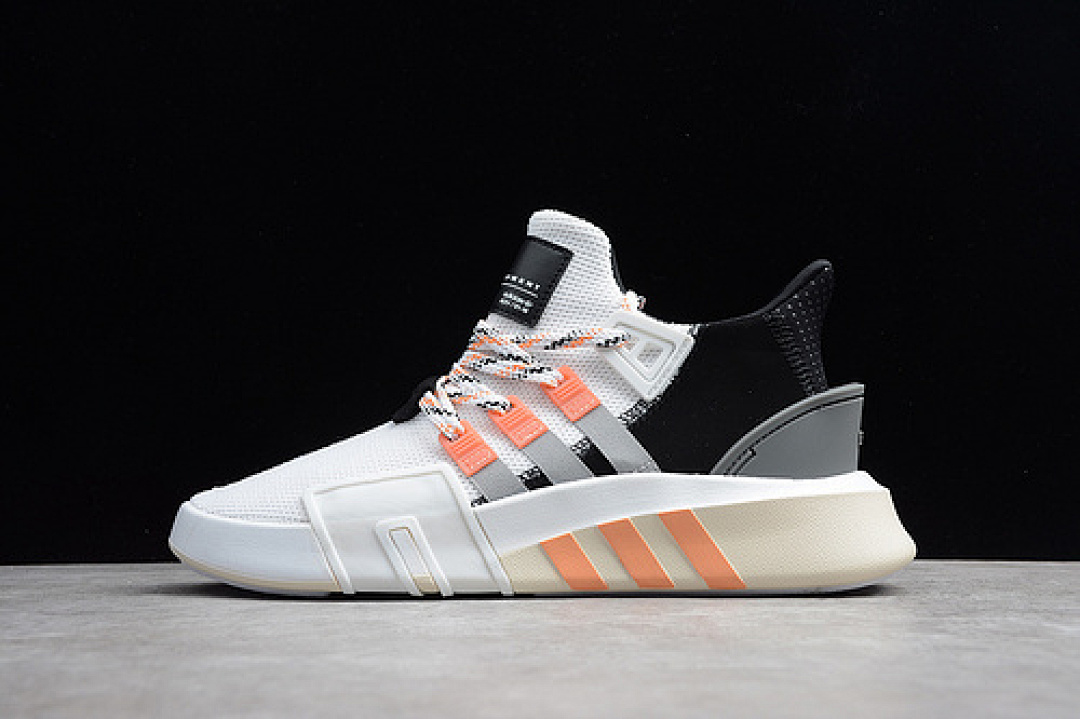 Unbranded [F33853]-[EQUIPMENT EQT BASK ADV CLOUD WHITE/GREY TWO/EASY ORANGE]-[MAN:39 1/3-44]-[OG00124], photo 1