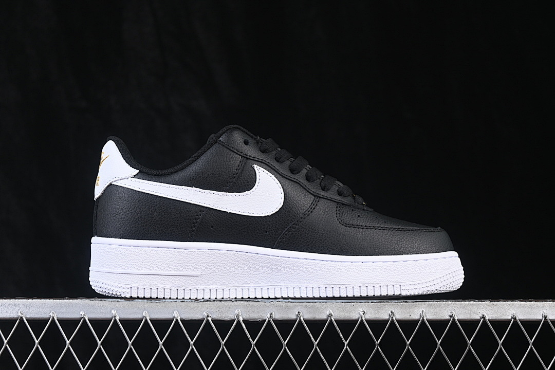 Nike [CZ0270-001]-[AIR FORCE 1 LOW 07 ESSENTIAL BLACK/WHITE/BLACK/BLACK]-[WOMAN:36-39]-[MAN:40-45] - Image 16