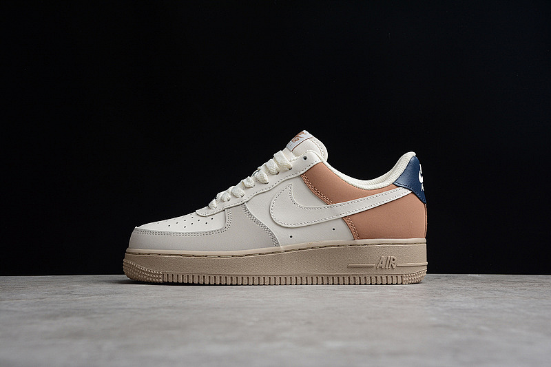 Nike Nike AIR FORCE 1 07 LOW BEIGE/WHITE/GREY-BROWN · BS8871-107, photo 1