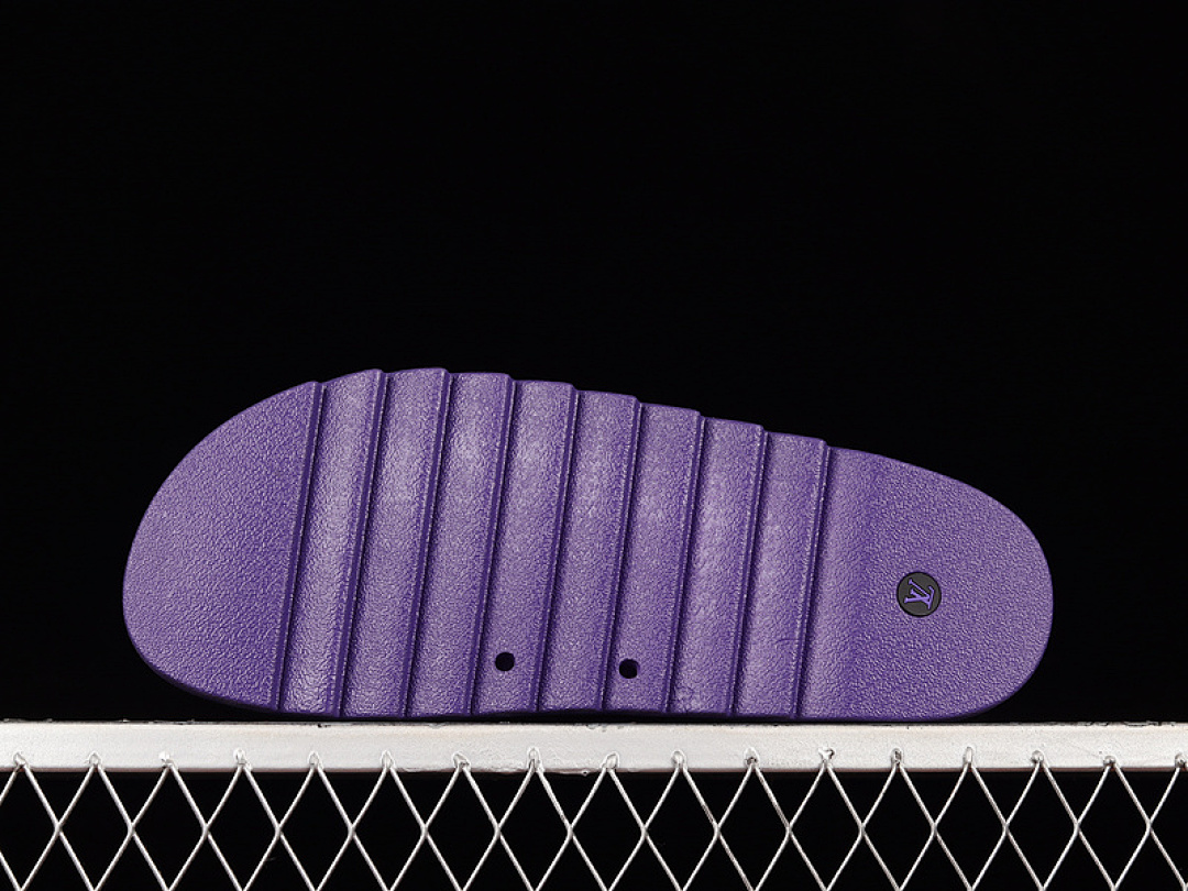 Louis Vuitton [L*V TREND CLASSIC SLIPPERS BLACK/BLACK/PURPLE]-[WOMAN:35-39]-[MAN:40-45] - Image 9