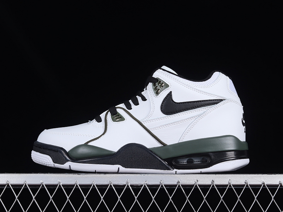 Unbranded [CJ5390-101]-[AIR FLIGHT 89 WHITE/BLACK/MEDIUM OLIVE]-[WOMAN:36-39]-[MAN:40-45], photo 1
