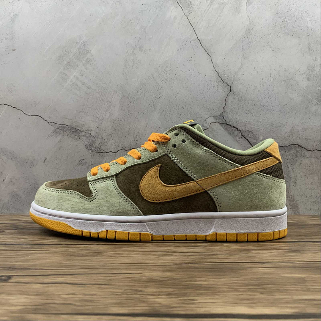 Unbranded [DH5360-300]-[SB DUNK LOW DUSTY OLIVE/PRO GOLD]-[WOMAN:36-39]-[MAN:40-46], photo 1