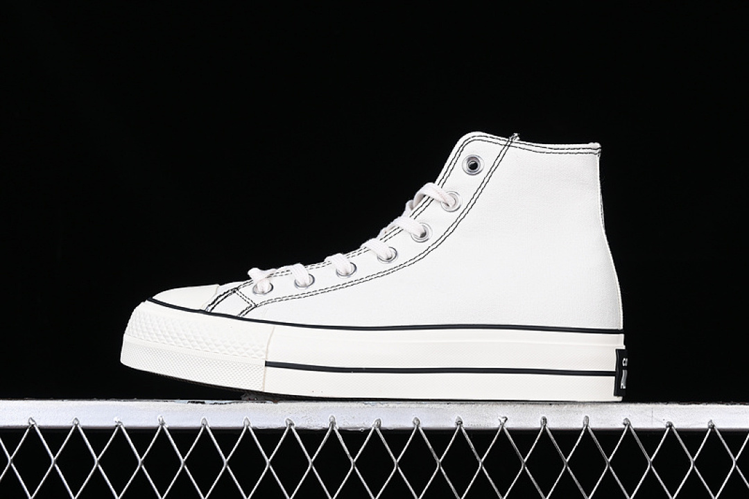 Converse [A07113C]-[CONVERSE ALL STAR LIFT WHITE/BLACK]-[WOMAN:35-40], photo 1
