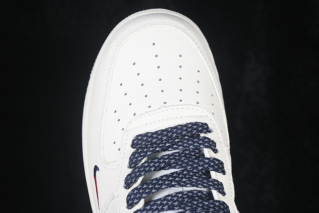 Nike [DN9688-104]-[AIR FORCE 1 07 LOW CASUAL SNEAKERS NAVY BLUE/BLUE]-[WOMAN:36-39]-[MAN:40-45] - Image 9