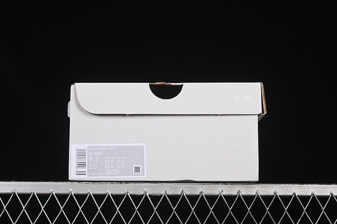 Nike [CI0051-500]-[AIR FORCE 1 07 LOW 2 0 WHITE/GREY]-[WOMAN:36-39]-[MAN:40-45] - Image 12