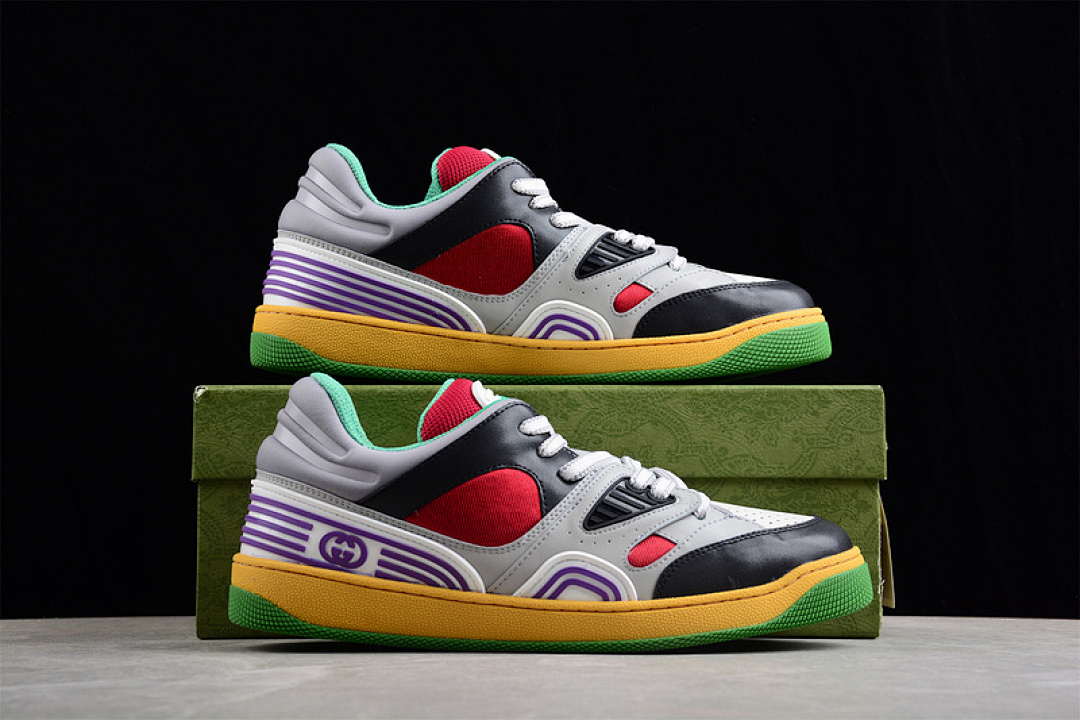 Gucci [GU*CCI BASKET LOW-TO SNEAKER MULTI-COLOR/BLACK]-[WOMAN:35-39]-[MAN:40-45] - Image 16