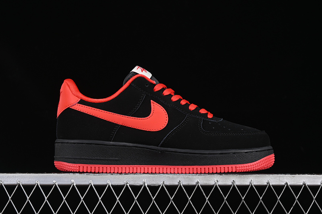 Nike [DF0188-044]-[AIR FORCE 1 07 LOW RED/BLACK]-[WOMAN:36-39]-[MAN:40-45] - Image 16