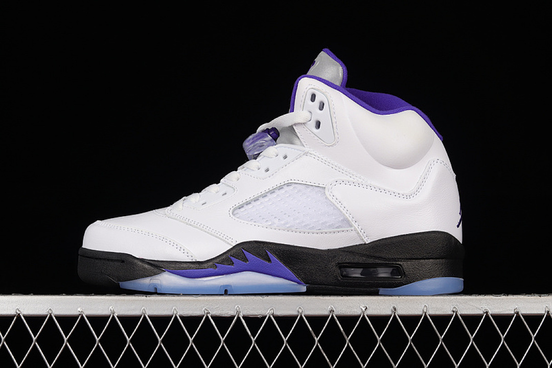 Jordan Jordan DD0587-141]-[AIR 5 WHITE/DARK CONCORD-BLACK]-[MAN:40-47.5], photo 1
