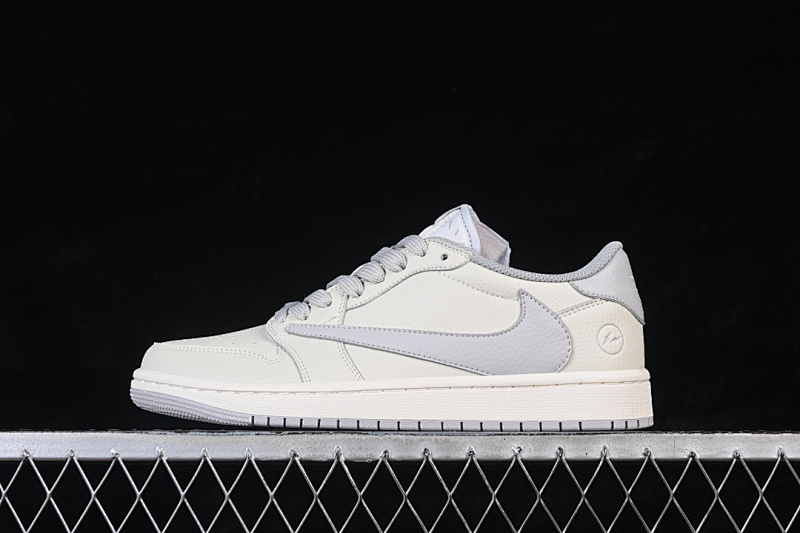 Jordan FRAGMENT DESIGN AIR Jordan 1 LOW OG WHITE/GREY · LK1099-062, photo 1