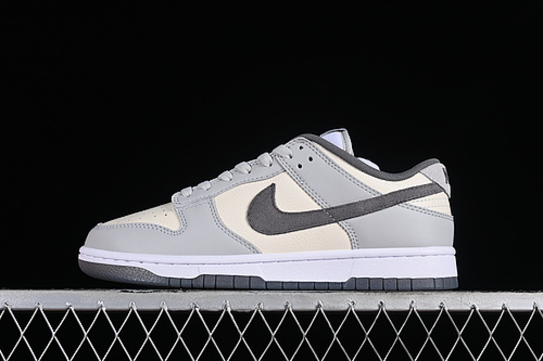 Nike DUNK LOW SB SE WHITE/LIGHT CARBON/PLATINUM TINT · FJ4188-100, photo 1