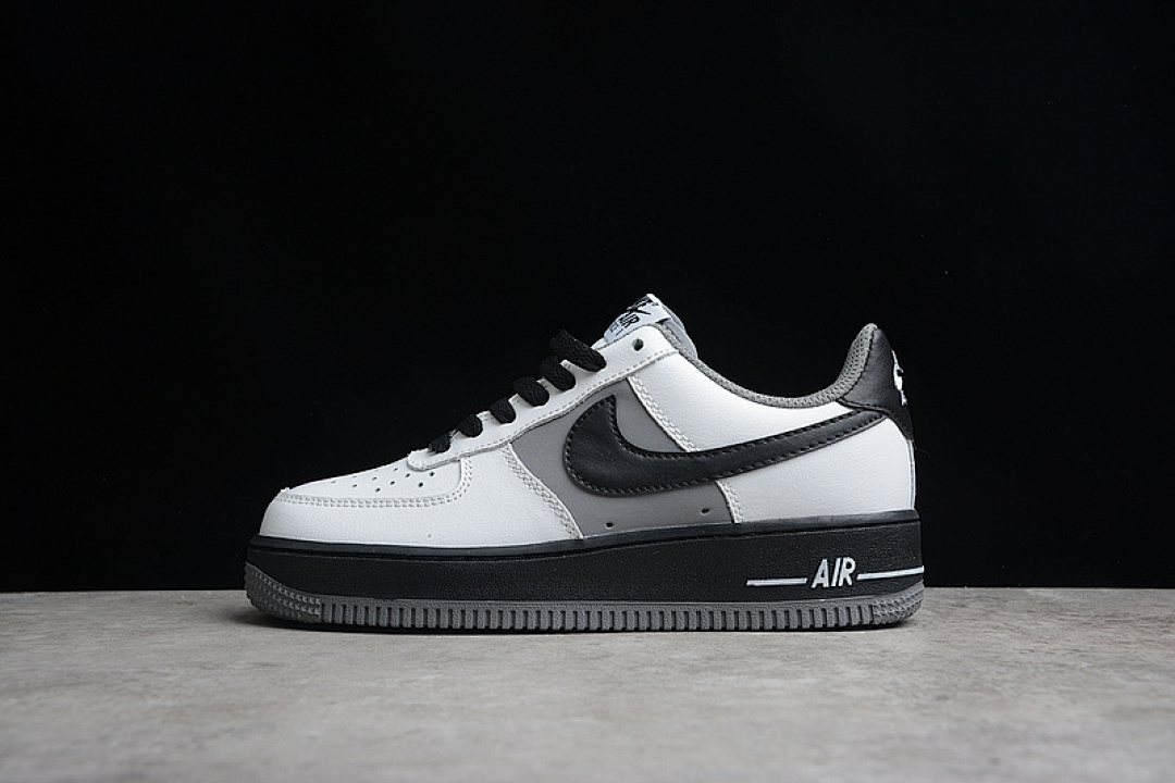 Nike [553689-609]-[AIR FORCE 1 LOW BLACK/WHITE-COOL GREY]-[WOMAN:36-39]-[MAN:40-45], photo 1