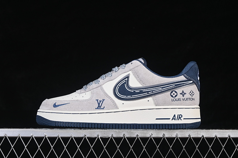 Nike Nike AIR FORCE 1 07 LOW CASUAL SNEAKERS BLUE/WHITE/GREY · SS1979-011, photo 1
