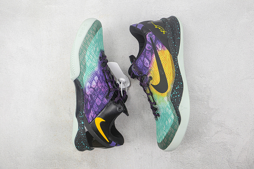 Nike [555035-302]-[KOBE 8 SYSTEM EASTER FIBERGLASS/COURT PURPLE-BACK-LASER PURPLE]-[MAN:39-46] - Image 2
