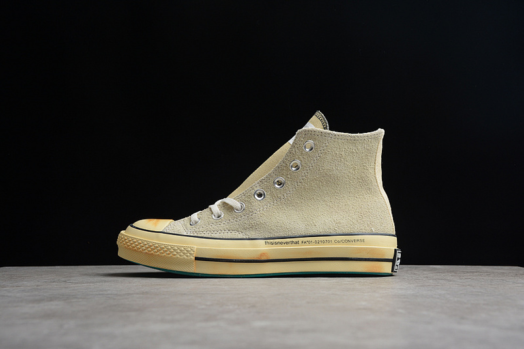 Converse [172395C]-[THISISNEVERTHAT X CHUCK TAYLOR ALL-STAR 70S HIGH NEW VINTAGE LEMON ICING], photo 1
