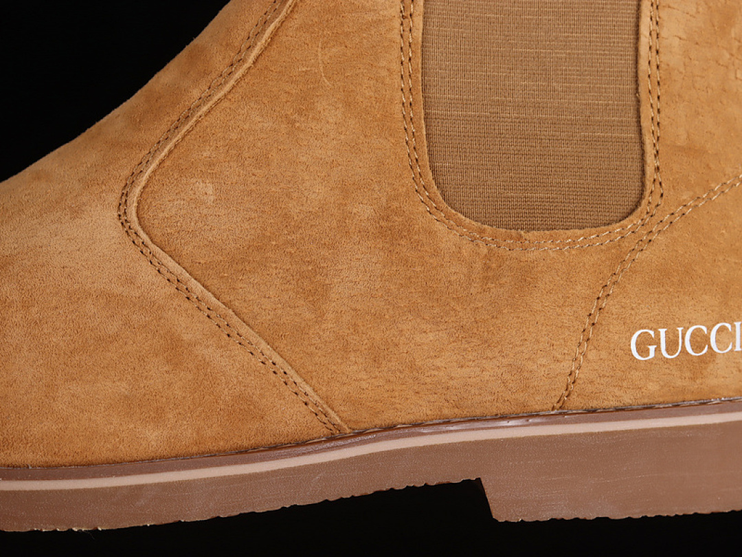 Gucci [9Y9209060]-[GU*CCI MID LEISURE MARTIN BOOTS LIGHT BROWN/BROWN]-[MAN:39-44] - Image 7