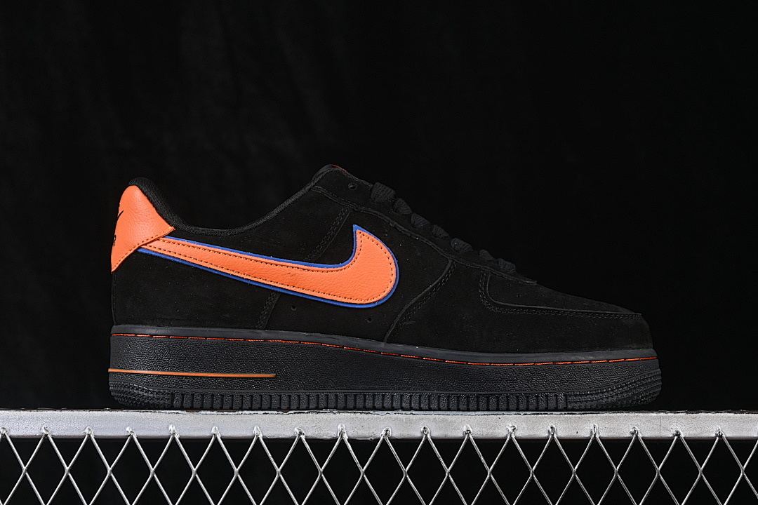 Nike [FV3694-109]-[AIR FORCE 1 07 LOW CASUAL SNEAKERS BLACK/ORANGE/BLACK]-[WOMAN:36-39]-[MAN:40-45] - Image 16