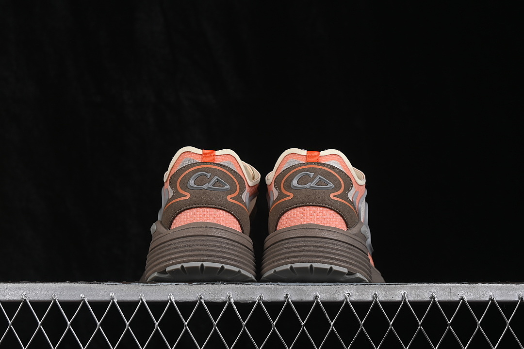 Dior [3SN342ABFH726]-[LOW-TOP CASUAL SHOES WHITE/BROWN/GREY/ORANGE]-[WOMAN:38-39]-[MAN:40-47] - Image 14