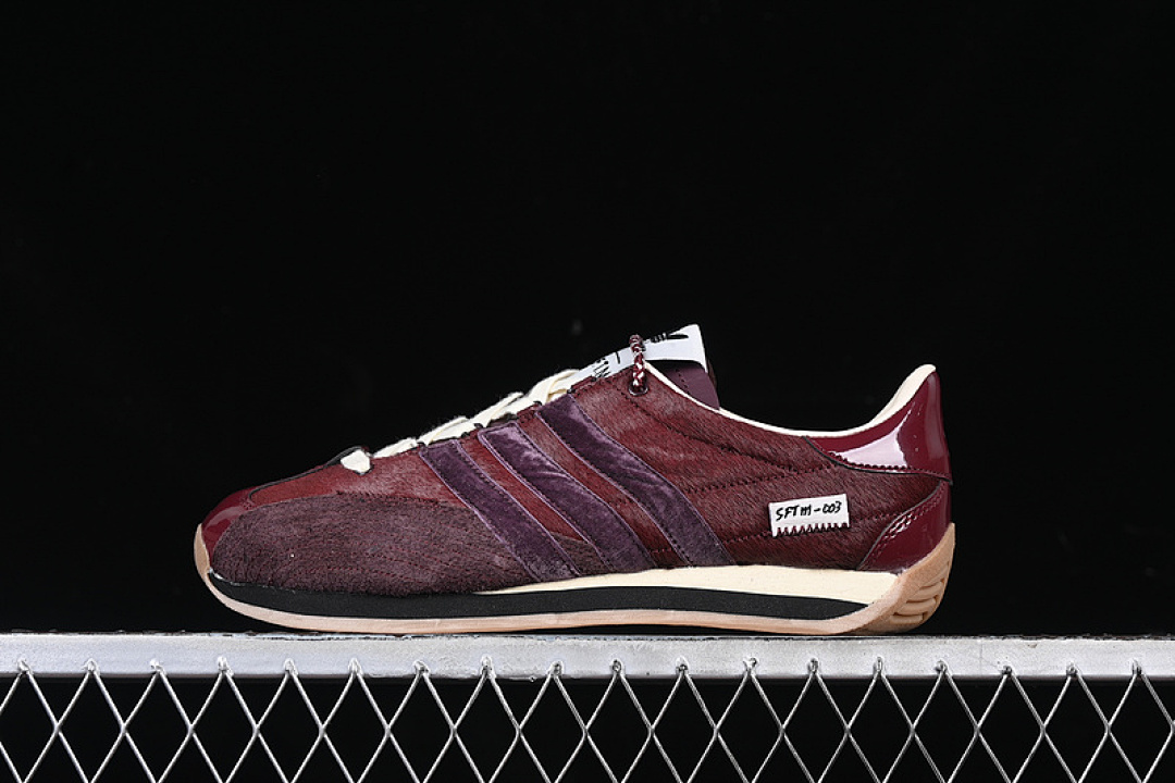 Unbranded [JH9011]-[WALES BONNER ORIGINALS COUNTRY MAROON/CORE BLACK/CREAM WHITE]-[UNISEX:35-45], photo 1