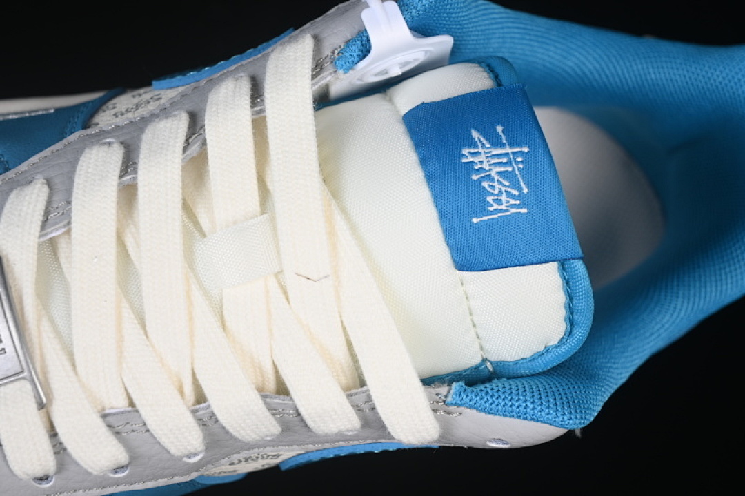 Nike [XD2588-607]-[AIR FORCE 1 07 LOW WHITE/BLUE/GREY]-[WOMAN:36-39]-[MAN:40-45] - Image 9