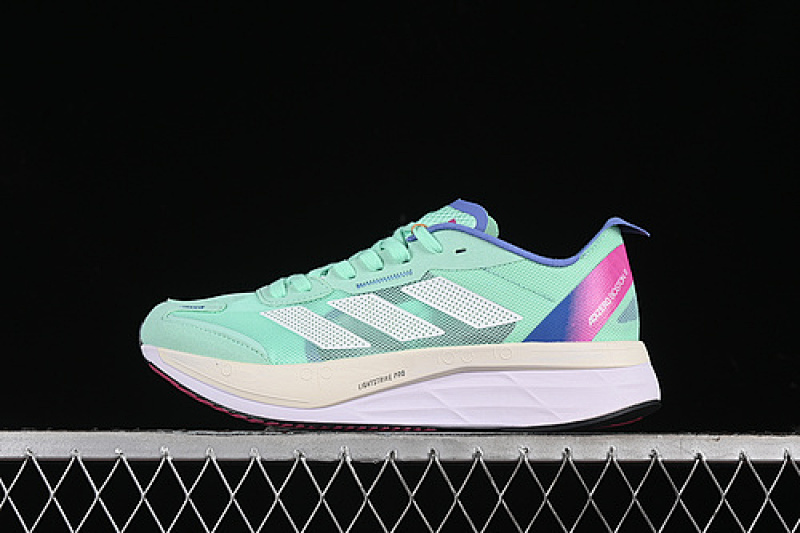 ADIZERO BOSTON 11 M PULSE MINT/CLOUD WHITE/CRYSTAL WHITE · HQ3696, photo 1