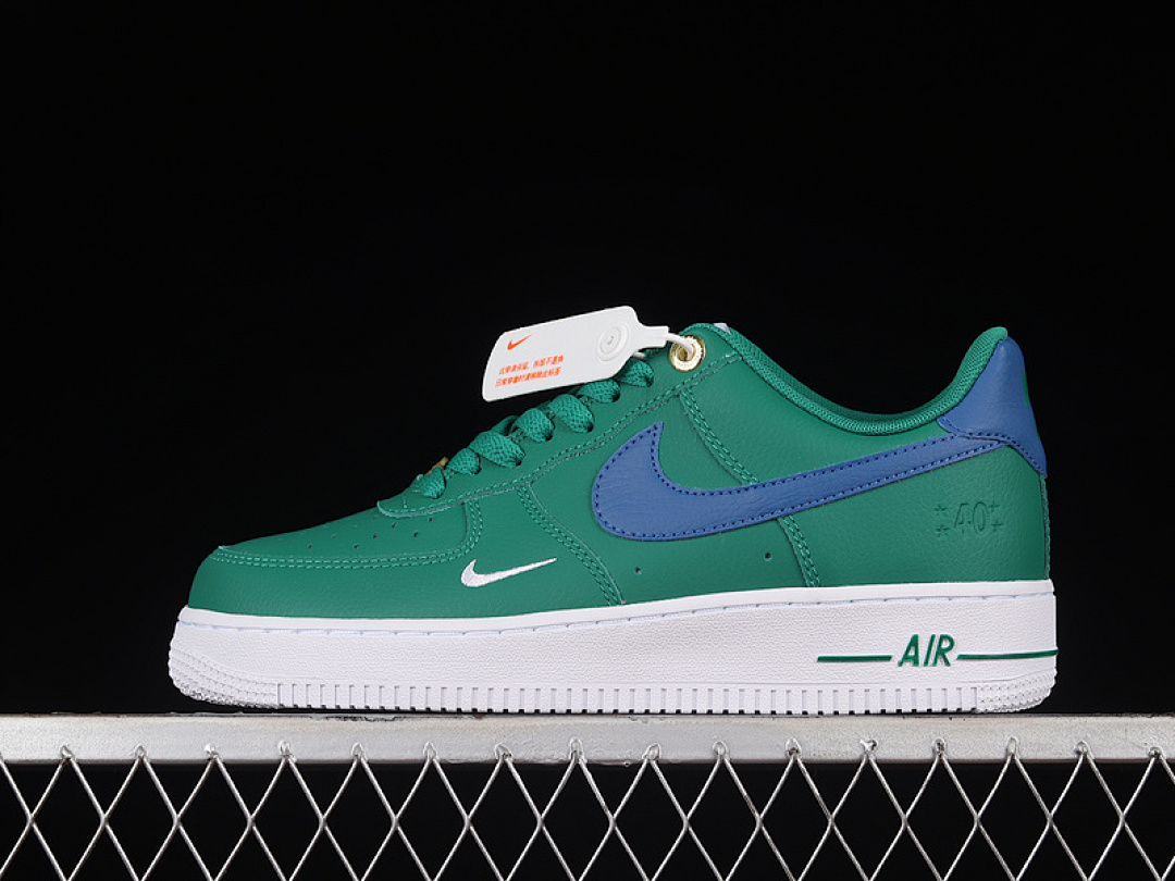 Nike [DQ7658-300]-[AIR FORCE 1 LOW 07 LV8 40TH ANNIVERSARY MALACHITE/SAIL/WHITE/BLUE JAY]-[36-45], photo 1