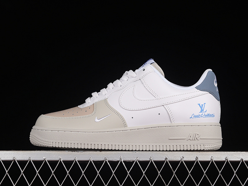 Nike Nike L*V X AIR FORCE 1 LOW 07 WHITE/BEIGE/HAZE BLUE · BS8871-301, photo 1