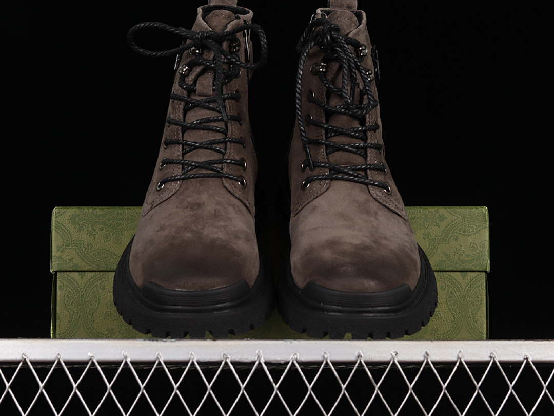Gucci [JPO88319]-[GU*CCI SCREENER GG HIGH-TOP SNEAKERS DARK BROWN/DARK BROWN/BLACK]-[MAN:38-44] - Image 13