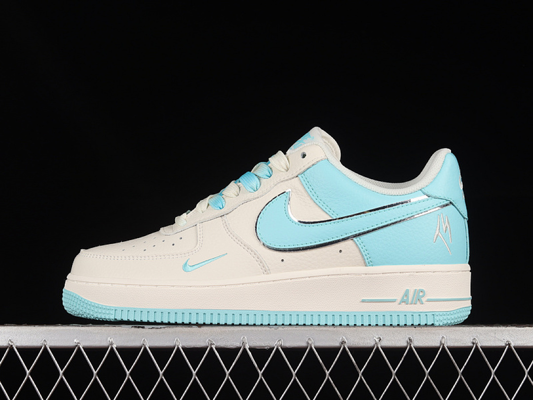 Nike [LO5636-555]-[FAT JOE AIR FORCE 1 07 LOW OFF WHITE/BLUE]-[WOMAN:36-39]-[MAN:40-45], photo 1