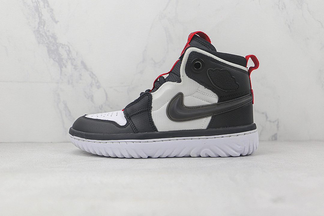 Jordan AIR Jordan 1 REACT HIGH BLACK/WHITE/GYM RED-BLACK · AR5321-016, photo 1
