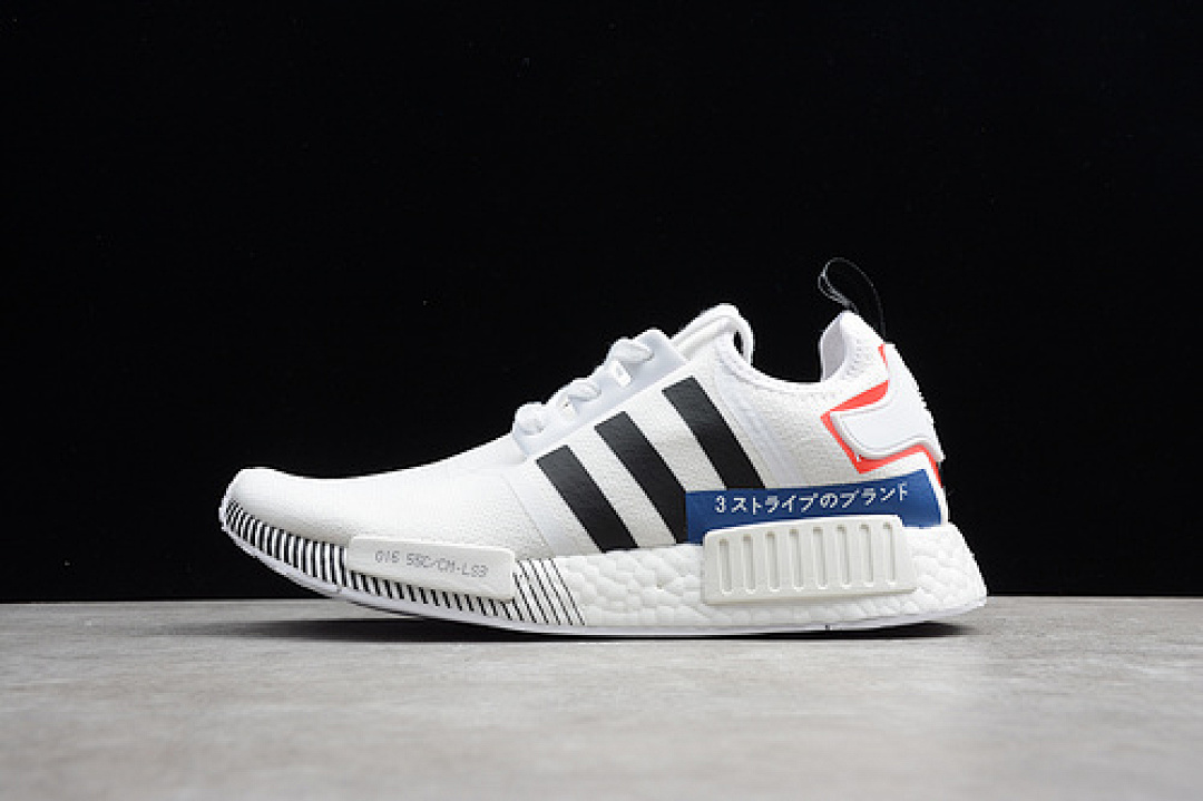 Off-White Off-White [67-66-74]-[EF0753]-[NMD R1 SHOES OFF WHITE/CORE BLACK/LUSH BLUE]-[WOMAN:36-39]-[MAN:40-45], photo 1