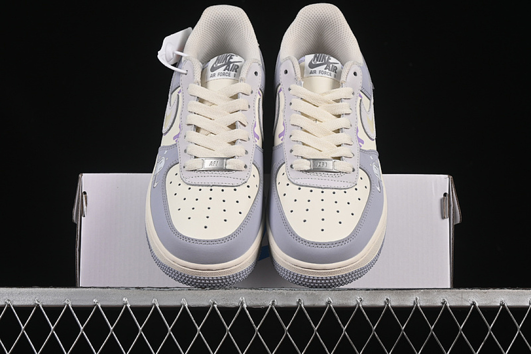 Nike [DB3301-221]-[AIR FORCE 1 07 LOW WHITE/PURPLE]-[WOMAN:36-39]-[MAN:40-45] - Image 13