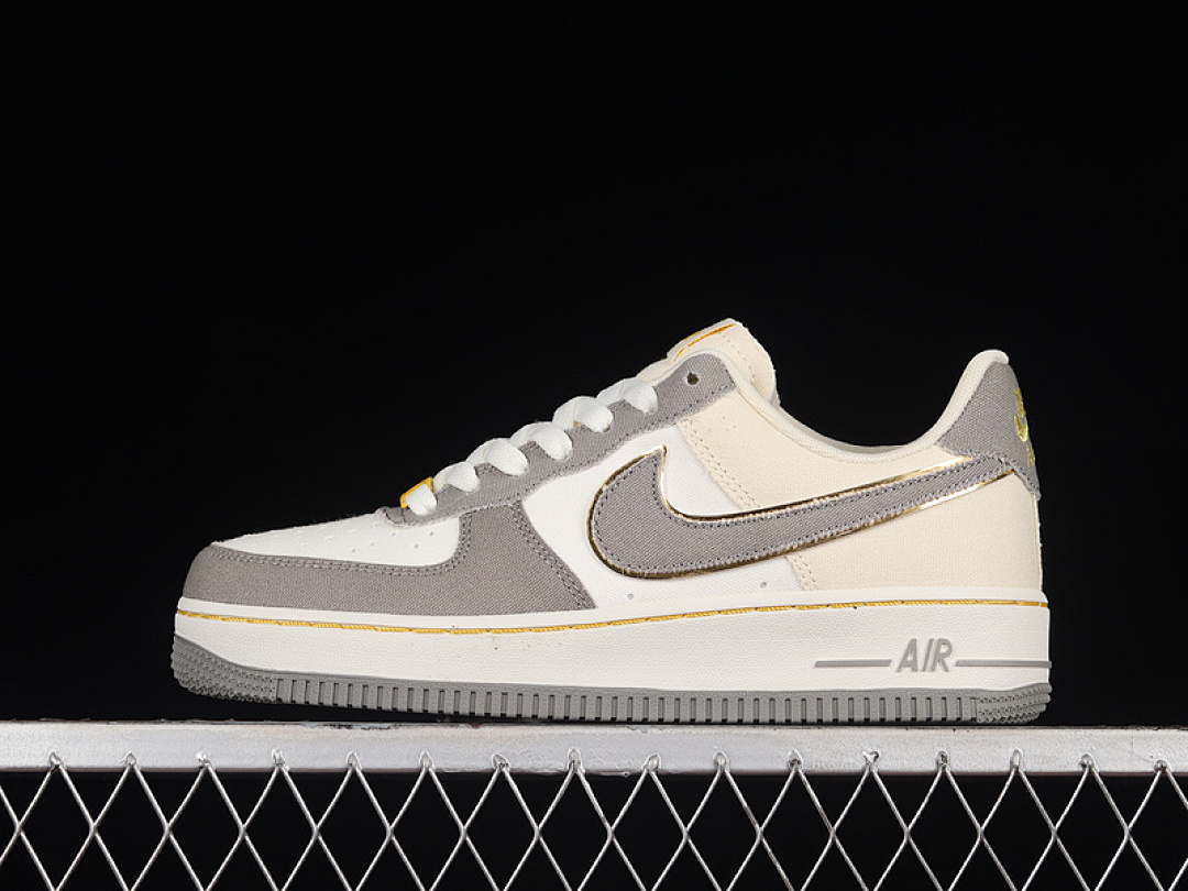Nike Nike [315122-666]-[AIR FORCE 1 LOW 07 BEIGE/GREY/GOLD]-[WOMAN:36-39]-[MAN:40-45], photo 1