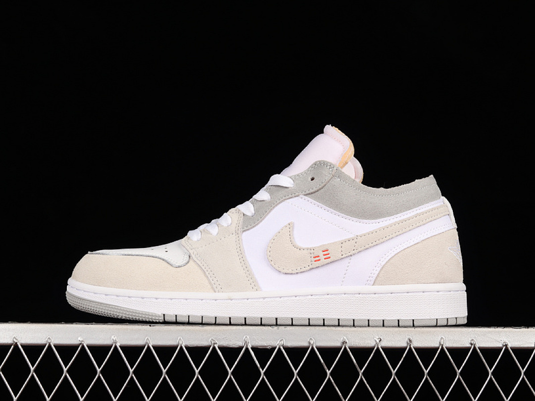 Jordan [DN1635-100]-[AIR JORDAN 1 LOW INSIDE OUT WHITE/NEUTRAL GREY/PHANTOM]-[WOMAN:36-39]-[MAN:40-45], photo 1