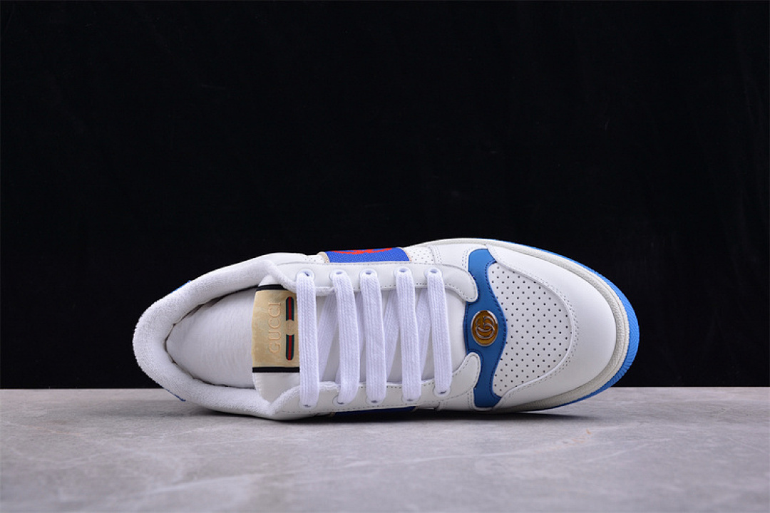 Gucci [GU*CCI SCREENER GG WHITE/BLUE/RED]-[MAN:39-45] - Image 12
