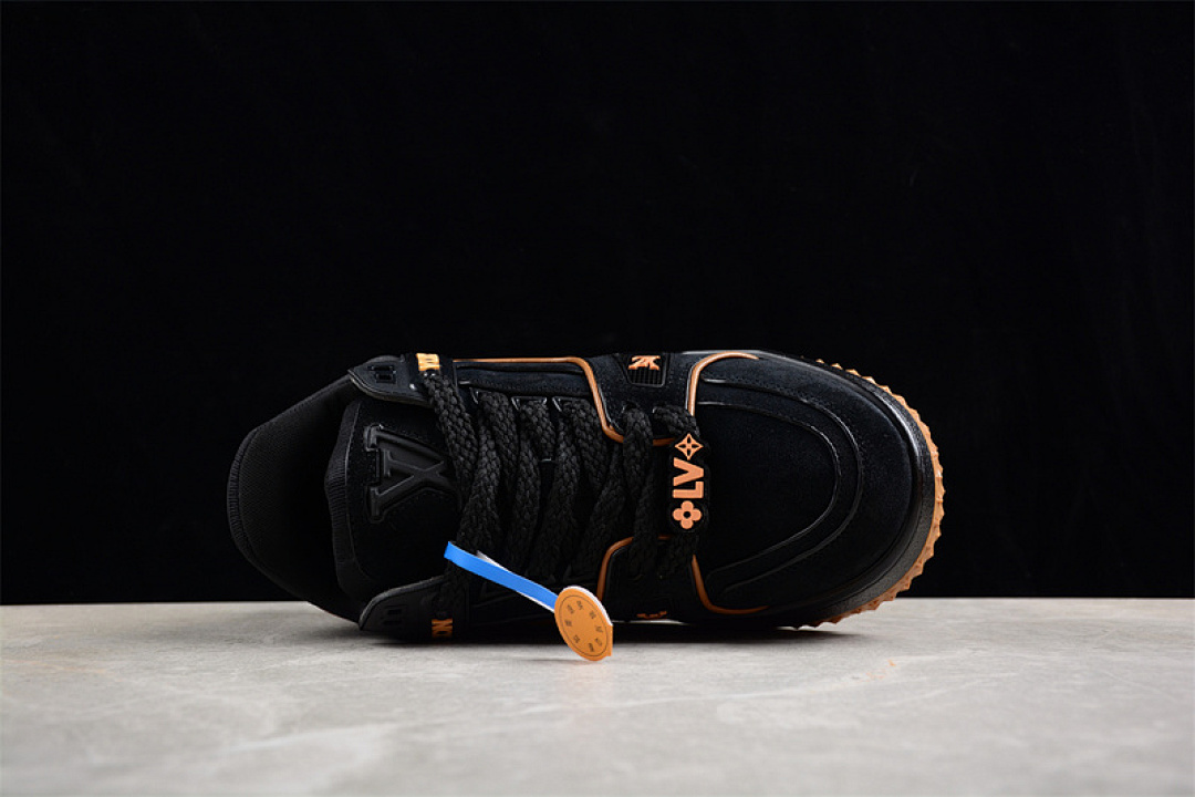 Louis Vuitton [L*V TRAINER MAXI BLACK/BROWN]-[WOMAN:35-39]-[MAN:40-45] - Image 12