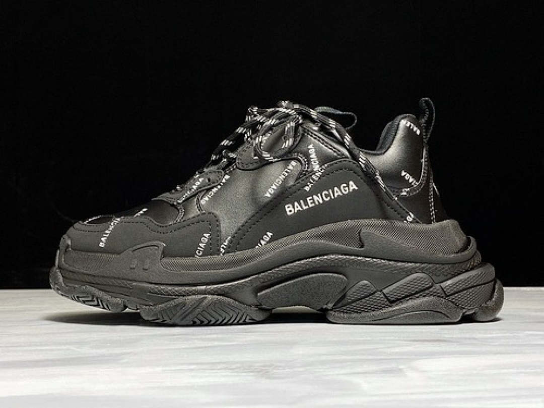 On Running PLUS Balenciaga TRIPLE-S SNEAKER BLACK/BLACK · ECBA81827300, photo 1