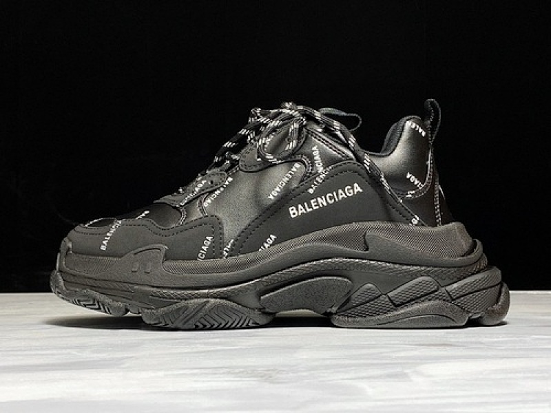 On Running PLUS Balenciaga TRIPLE-S SNEAKER BLACK/BLACK · ECBA81827300, photo 1