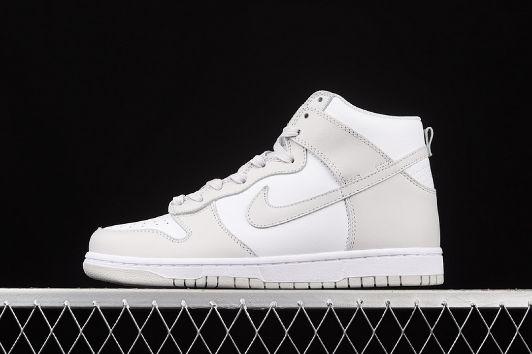 Unbranded [DD1399-100]-[SB DUNK HIGH WHITE/WHITE/VAST GREY]-[WOMAN:36-39]-[MAN:40-46], photo 1