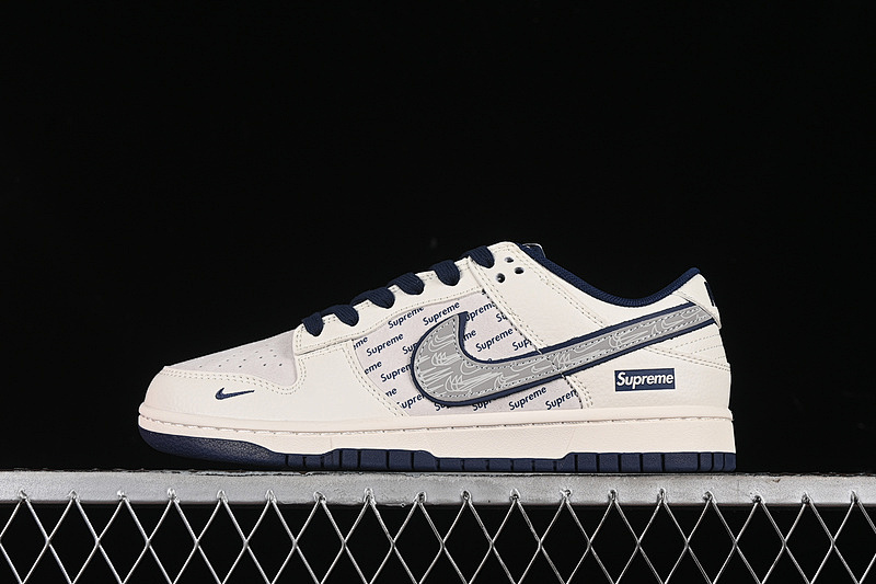 Supreme Nike DUNK LOW SB SUPREME OFF WHITE/GREY/BLUE · XX2025-288, photo 1