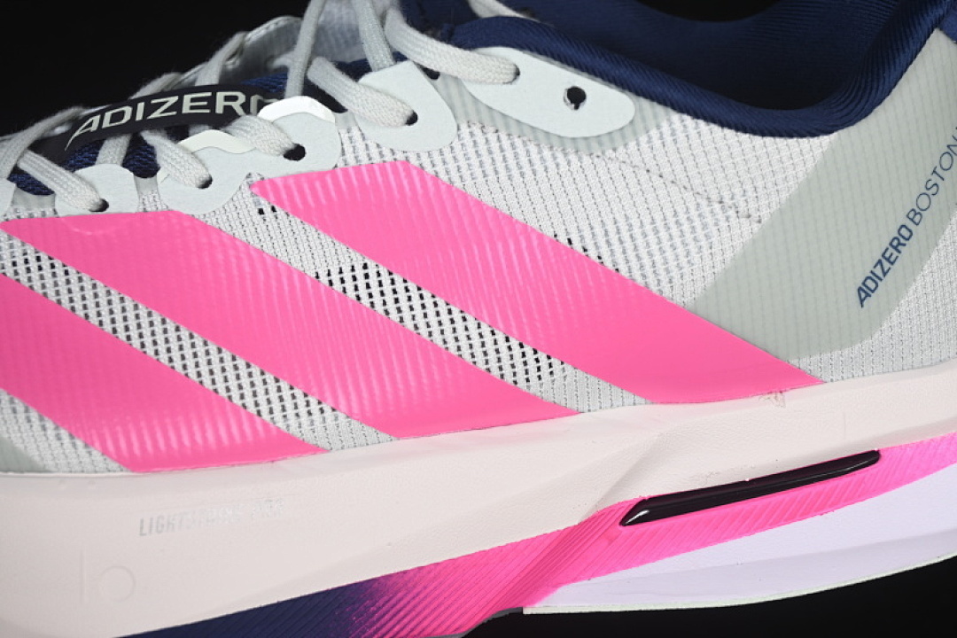 On Running [HQ4912]-[ADIZERO BOSTON 13 LINEN GREEN/SHOCK PINK/DARK BLUE]-[WOMAN:36-39]-[MAN:40-46] - Image 8