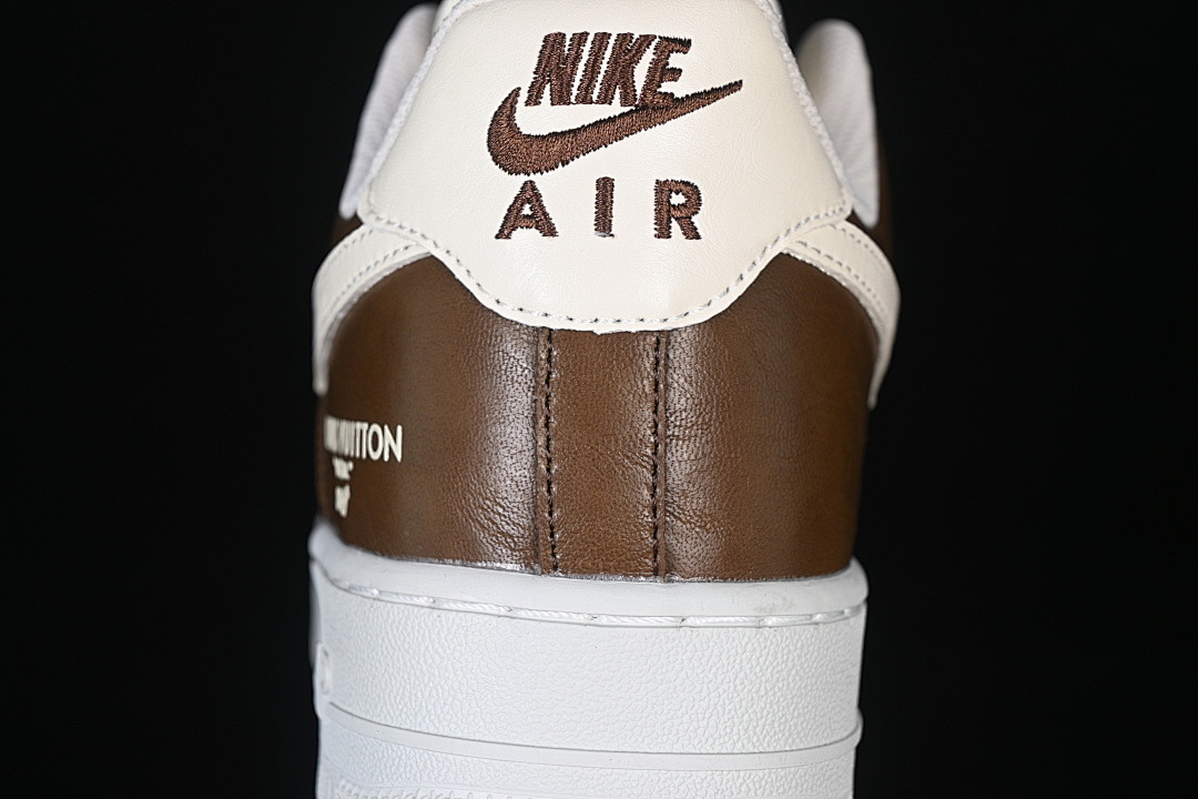 Nike [NH0601-587]-[AIR FORCE 1 07 LOW CASUAL SNEAKERS COFFEE/WHITE/GREY]-[WOMAN:36-39]-[MAN:40-45] - Image 6