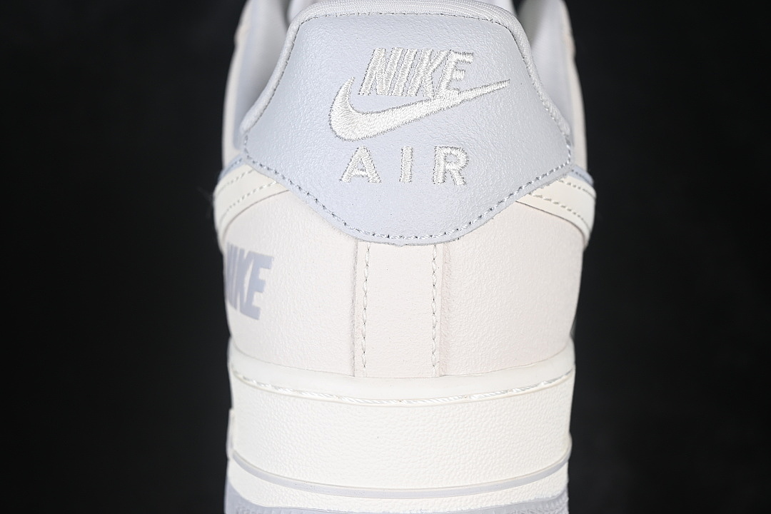 Nike [DF0188-153]-[AIR FORCE 1 07 LOW CASUAL SNEAKERS WHITE/LIGHT GRAY]-[WOMAN:36-39]-[MAN:40-45] - Image 6