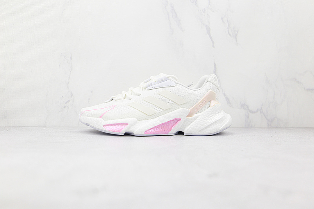 Unbranded [GX3487]-[X9000L4 BOOST SHOES CLOUD WHITE/CLOUD WHITE/PINK]-[WOMAN:36-39], photo 1