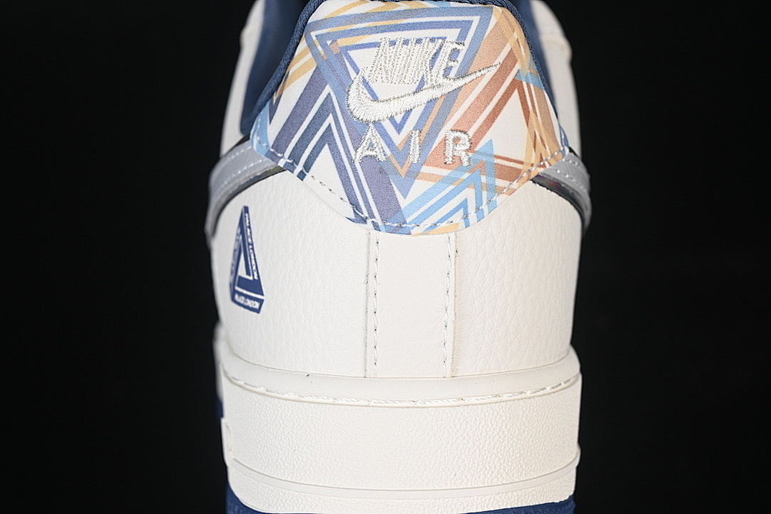Nike [XL1979-122]-[AIR FORCE 1 07 LOW WHITE/NAVY BLUE]-[WOMAN:36-39]-[MAN:40-45] - Image 7