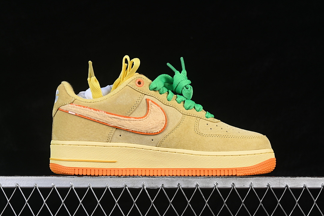 Nike [IU7612-700]-[AIR FORCE 1 LOW YELLOW/TOPAZ GOLD/BRIGHT CERAMIC]-[MAN:40-47.5] - Image 16