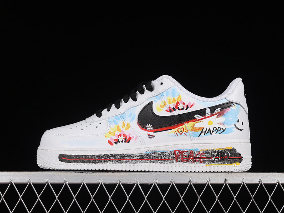 Nike [CW2288-111]-[AIR FORCE 1 LOW 07 WHITE/BLACK/MULTI-COLOR]-[WOMAN:36-39]-[MAN:40-45], photo 1