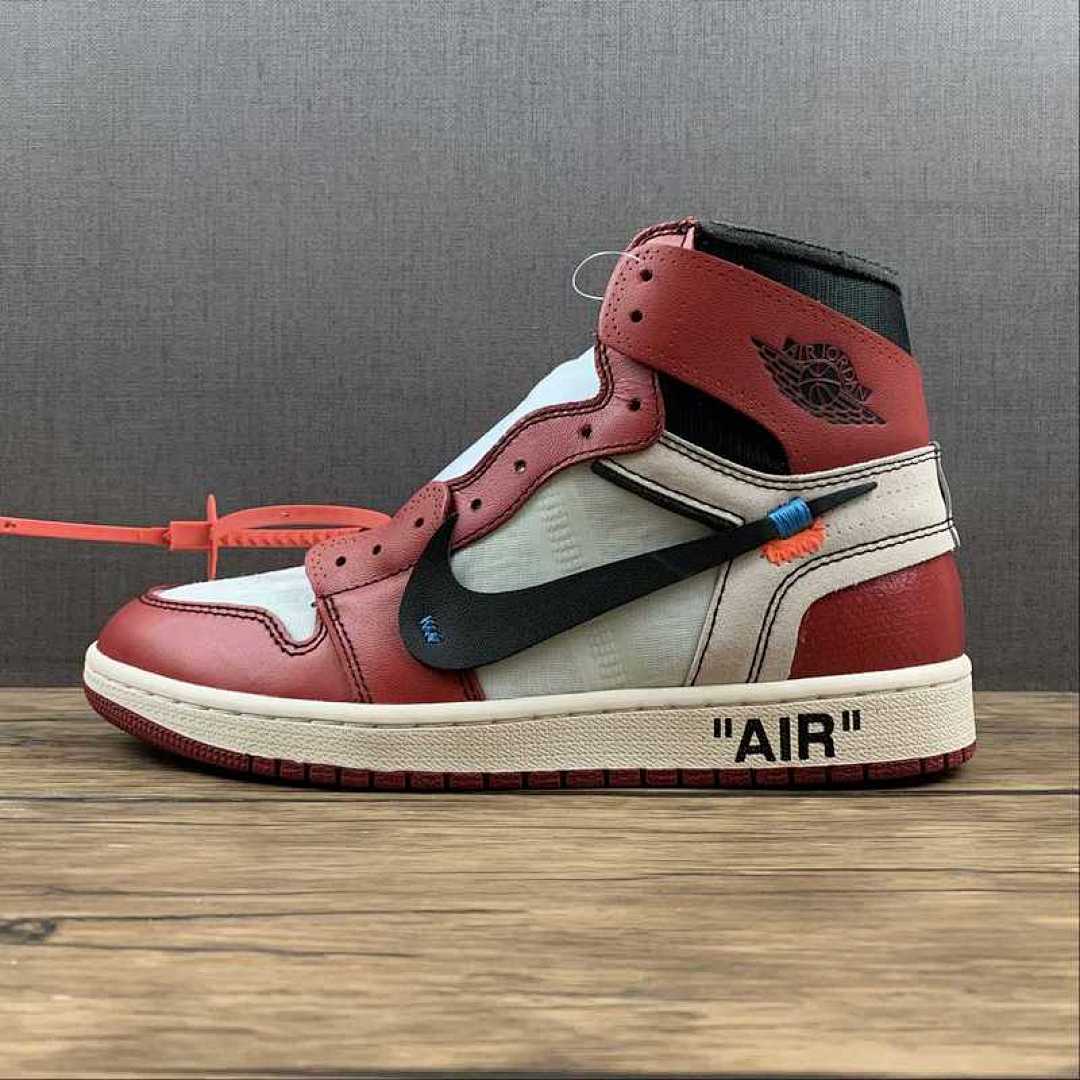 Off-White OW X AIR Jordan 1 RETRO HIGH OG CHICAGO WHITE/BLACK-VARSITY RED · AA3834-101, photo 1