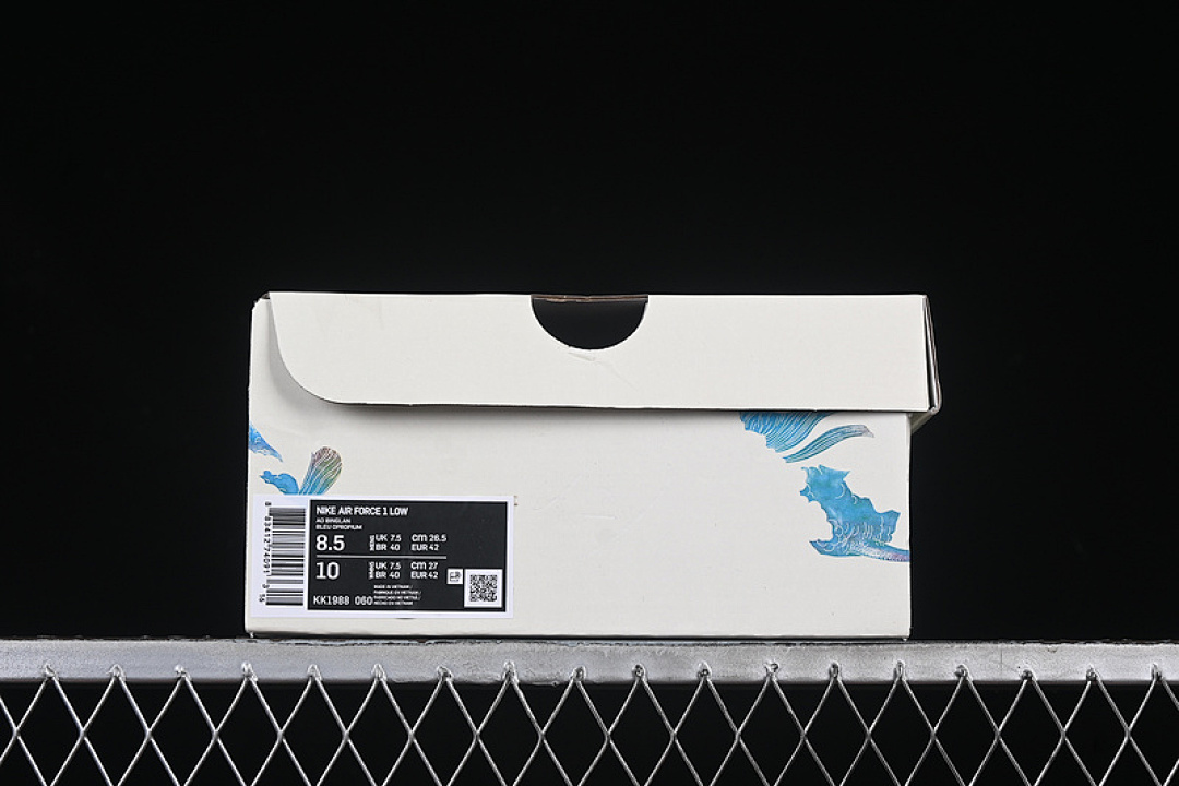Nike [KK1988-060]-[AIR FORCE 1 07 LOW WHITE/BLUE]-[WOMAN:36-39]-[MAN:40-45] - Image 12