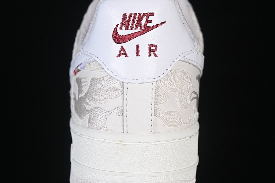 Nike [IQ1119-011]-[AIR FORCE 1 07 LOW CASUAL SNEAKERS WHITE/PURE WHITE]-[WOMAN:36-39]-[MAN:40-47.5] - Image 6
