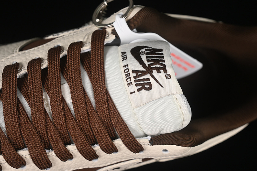 Nike [DF0188-061]-[AIR FORCE 1 07 LOW BAPE WHITE/BROWN]-[WOMAN:36-39]-[MAN:40-45] - Image 9
